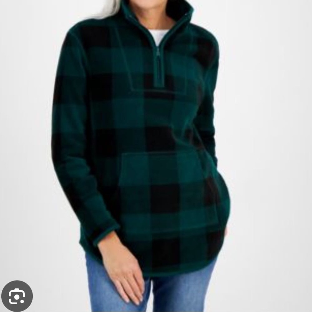 Style & Co. Dark Green Pullover